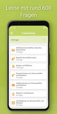 Waffensachkundeprüfung §7 WaffG android App screenshot 9