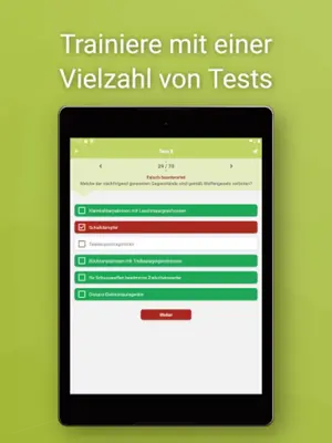 Waffensachkundeprüfung §7 WaffG android App screenshot 1