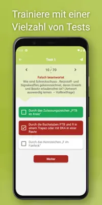 Waffensachkundeprüfung §7 WaffG android App screenshot 7